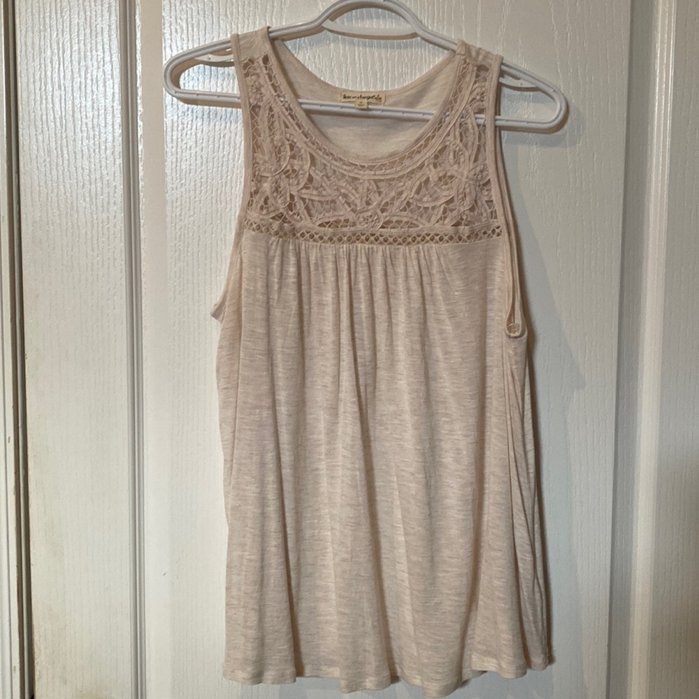 Love on a hanger size M Sleeveless top